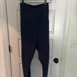 Med Couture Blue Leggings High Waist Tapered